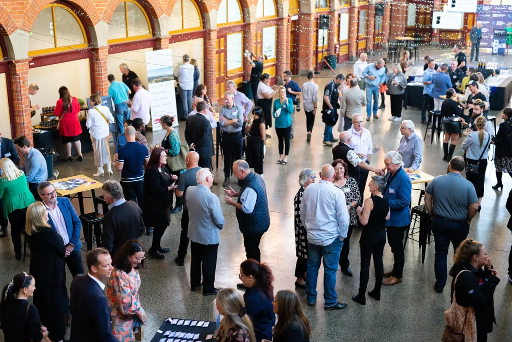 Corporate image of a business gathering for Commerce Ballarat